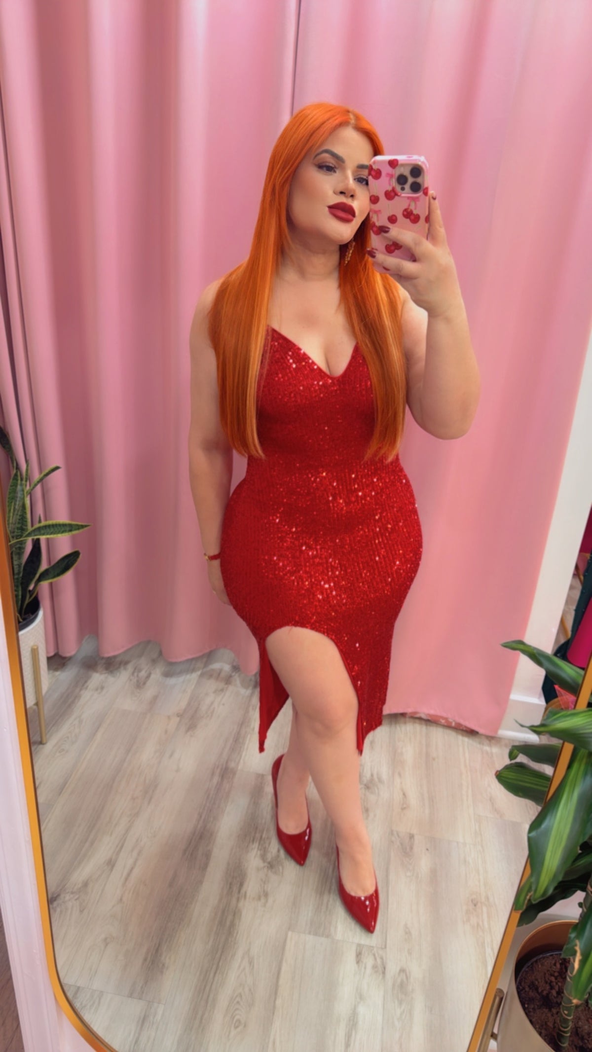 Karlyshh Red Dress