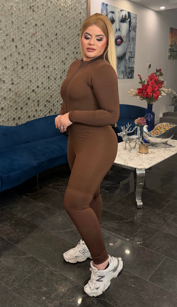 Karlyshh Jumpsuit Chocolate