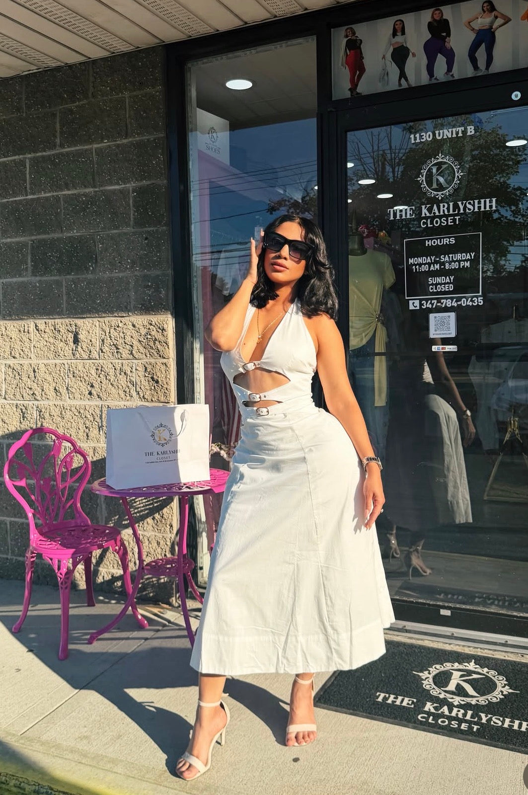 Amalfi White Dress