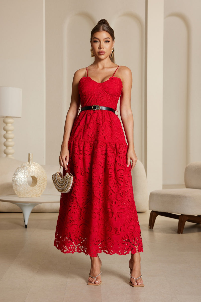 Camila Red Dress