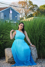 Load image into Gallery viewer, Blue Maxi Dress