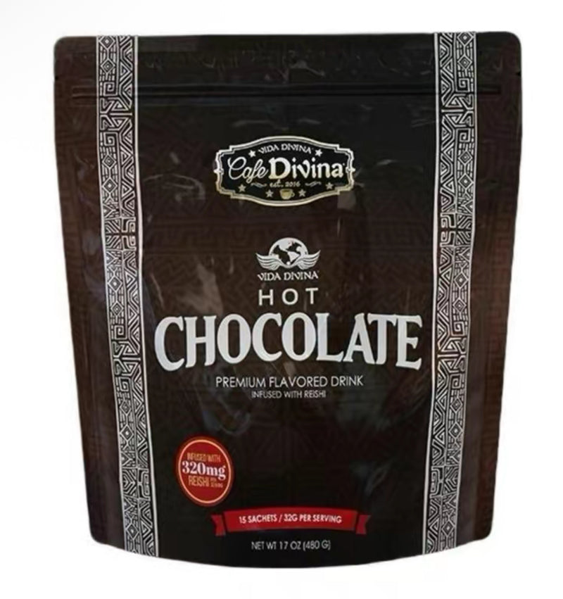 Delicioso Chocolate con Hongo Reishi