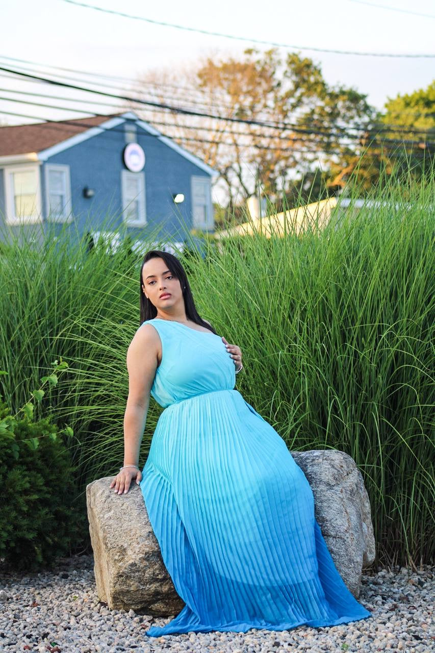 Blue Maxi Dress