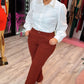 Burgundy Best Seller Pants