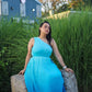 Blue Maxi Dress