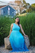 Load image into Gallery viewer, Blue Maxi Dress