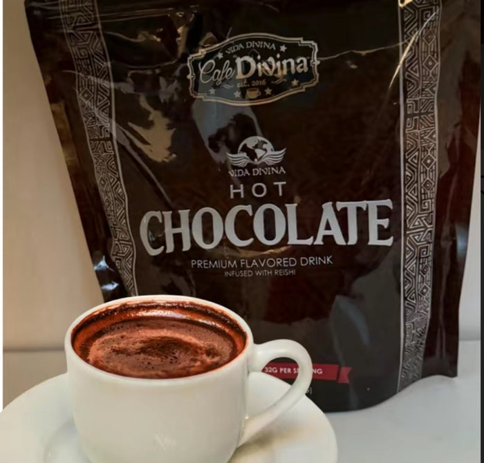 Delicioso Chocolate con Hongo Reishi