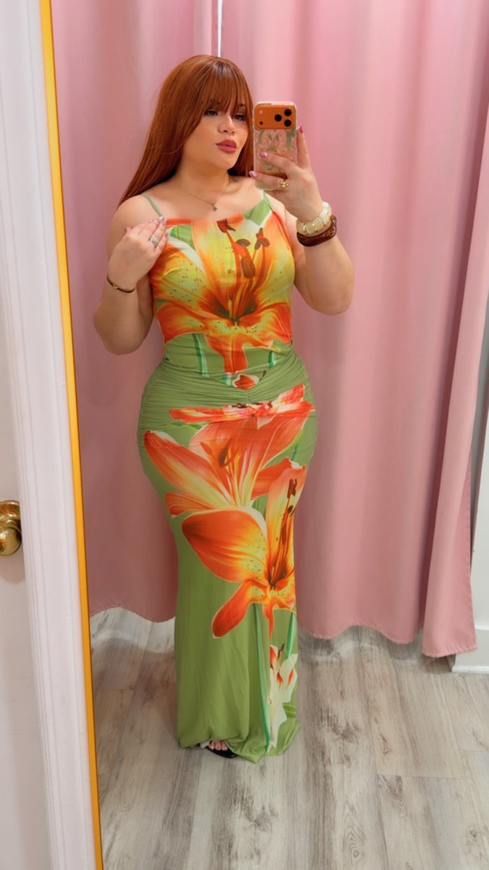 Orquídea Maxi Dress