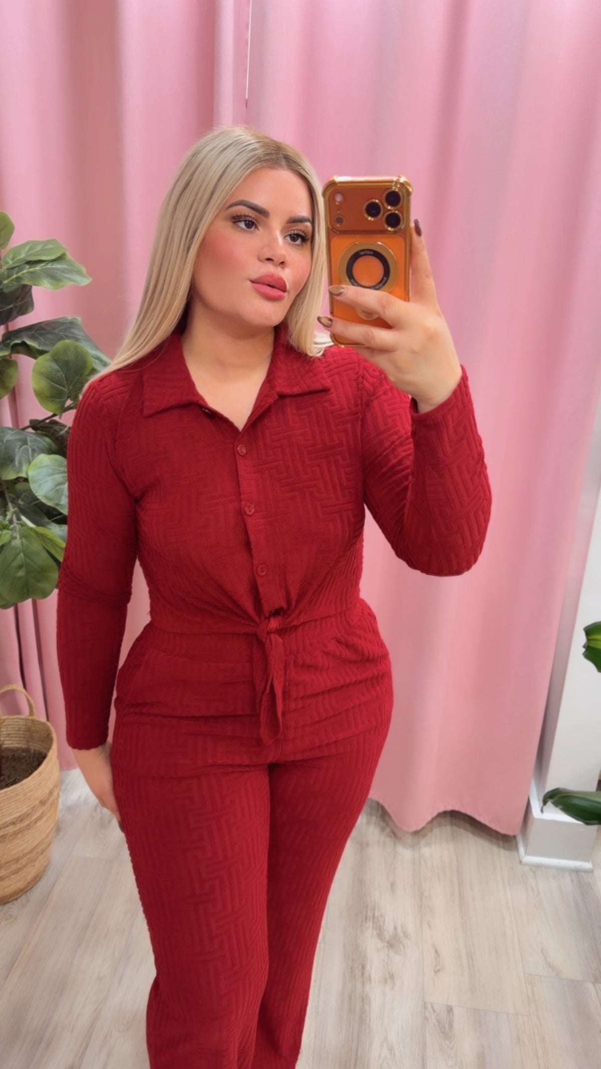 Burgundy Set Viajero