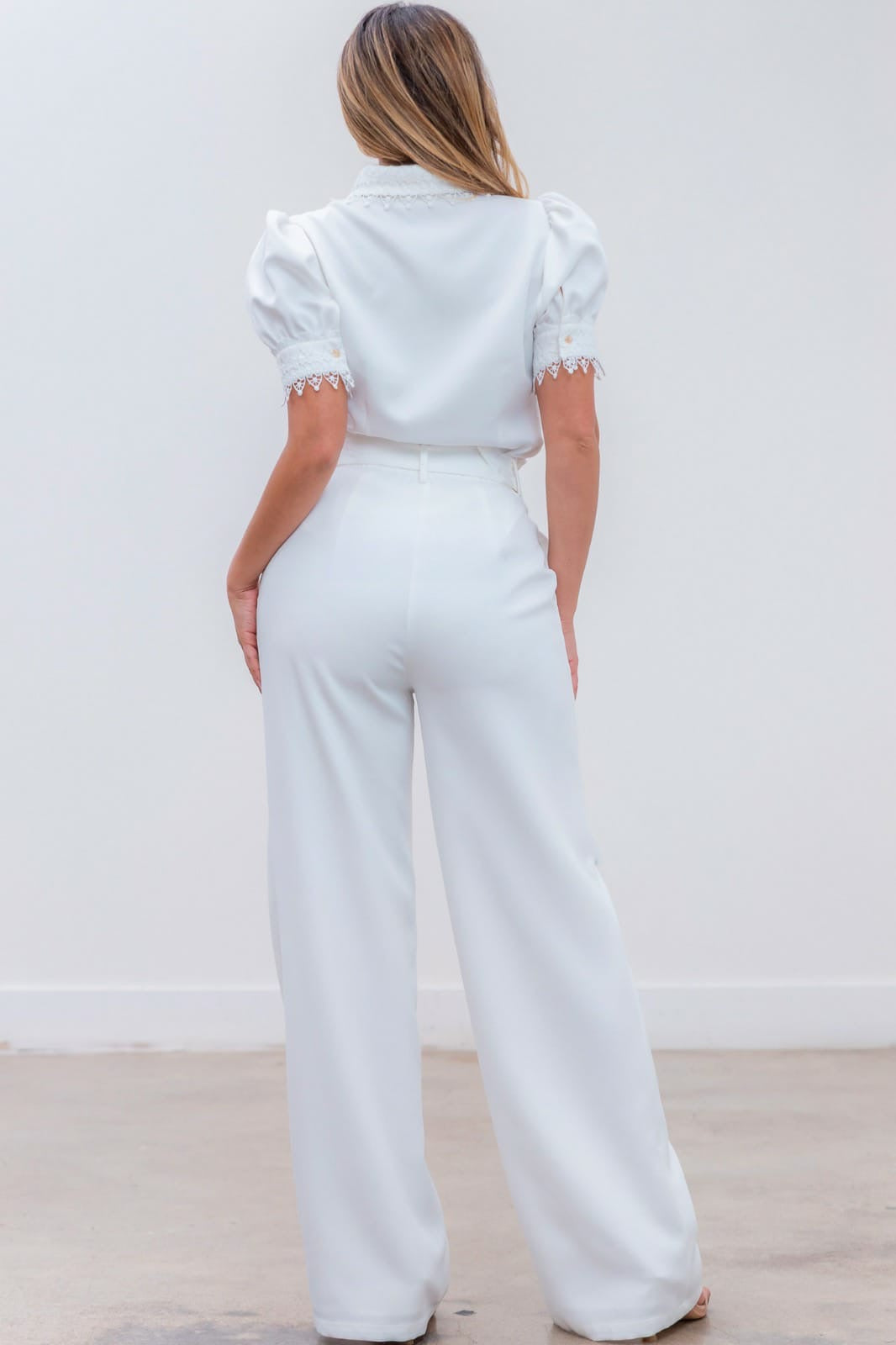 Barbara Glam White Set