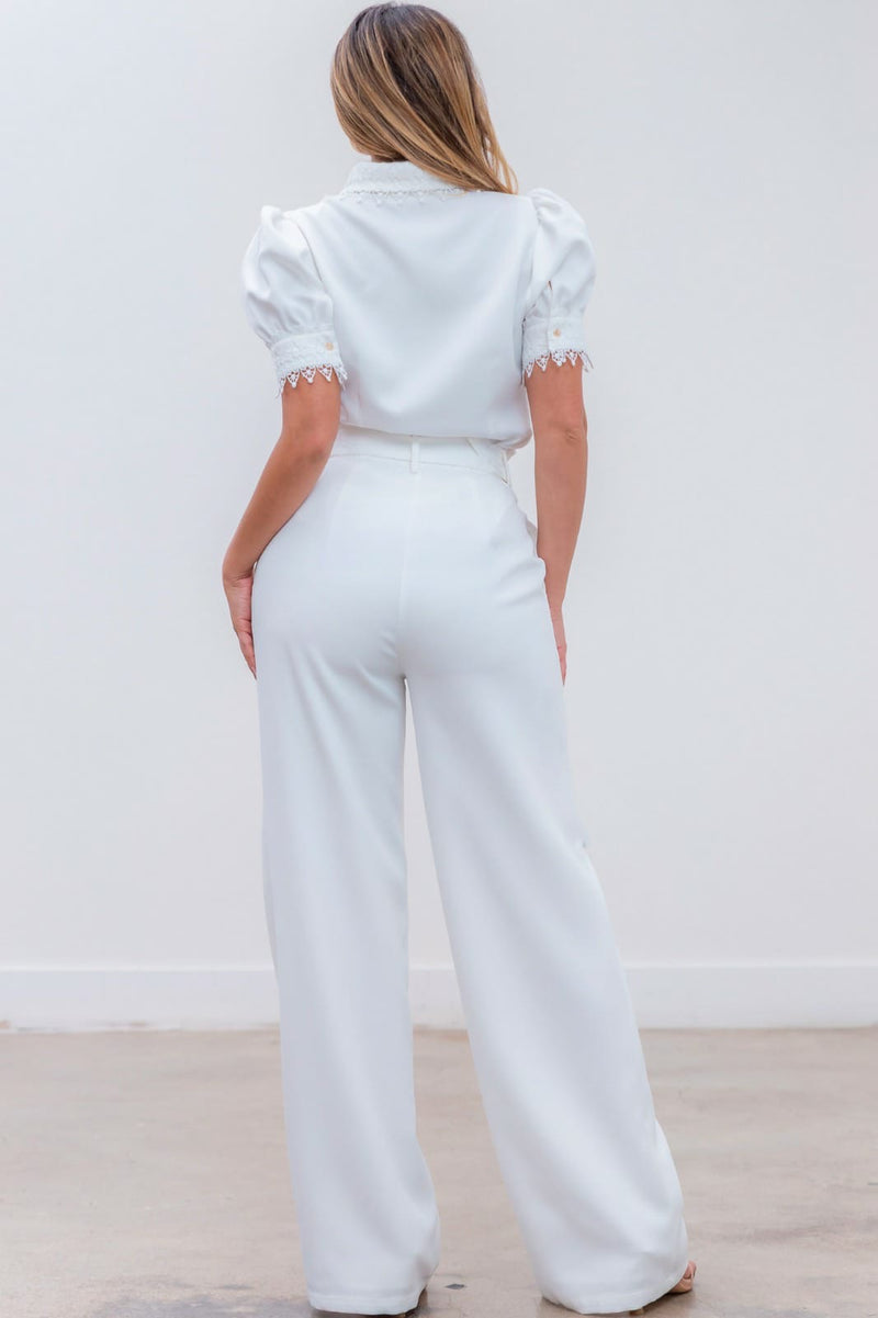 Barbara Glam White Set