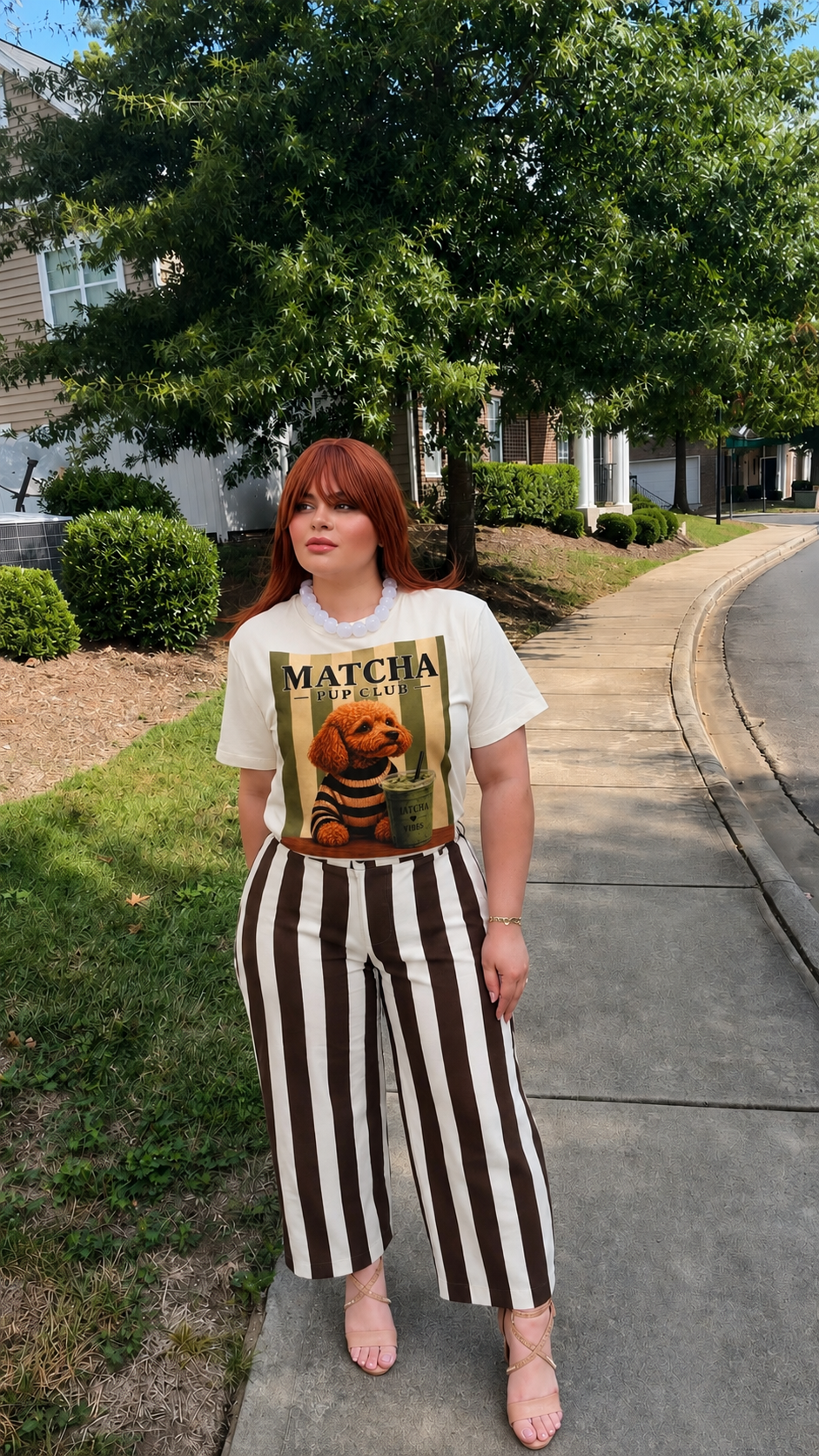 Chocolate Stripe Pants