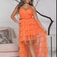 Orange Long Dress