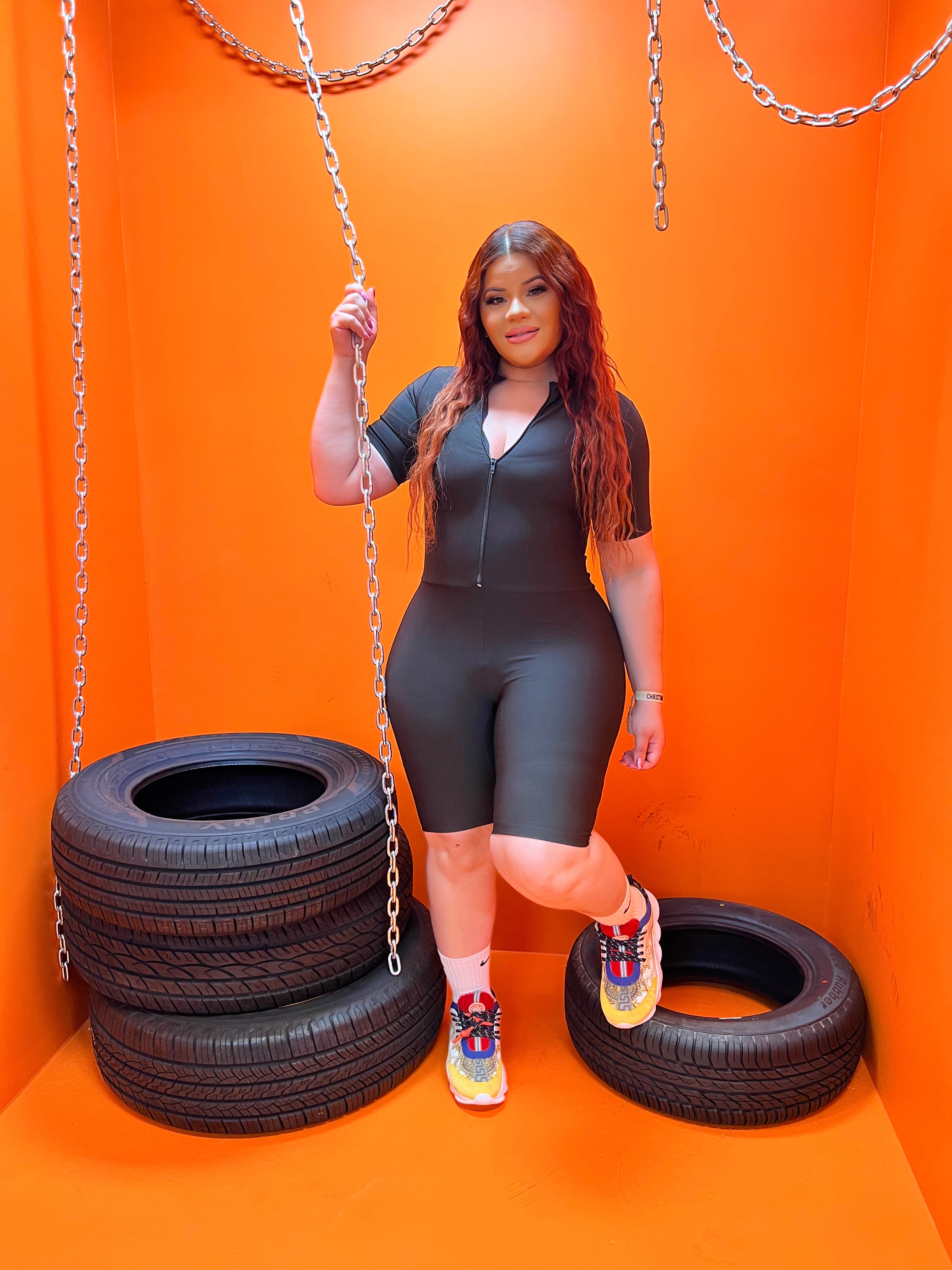 Karlyshh Biker Jumpsuit