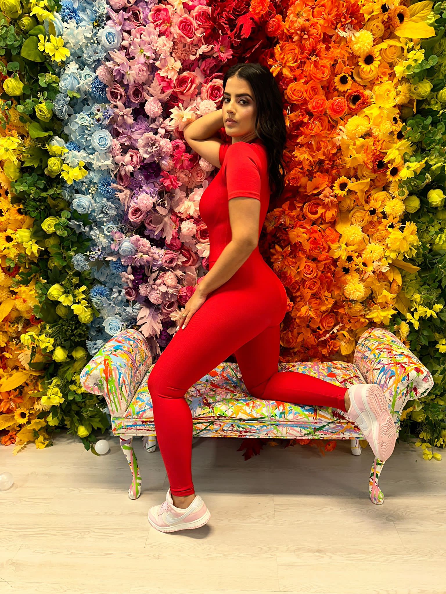 Red Karlyshh Jumpsuit