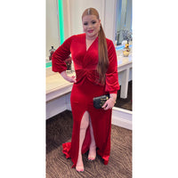Gala Red Dress